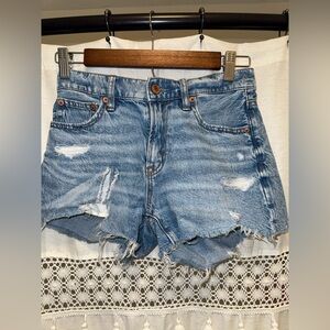 American Eagle Outfitters Distressed Jean Shorts